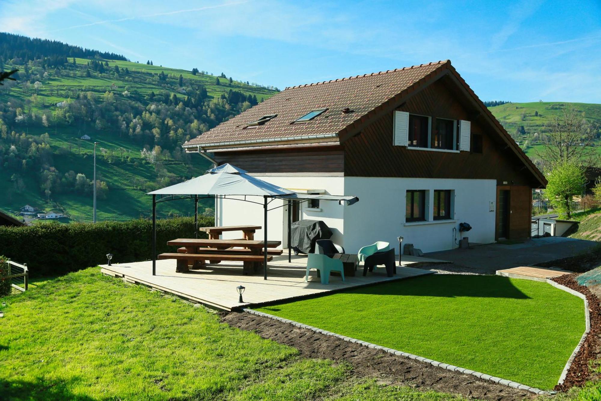 Le Petit Coin De Jeanne Et Marcel Maison De Vacances La Bresse Villa ภายนอก รูปภาพ